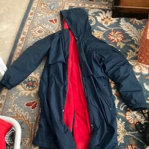 Sporty swim parka size small